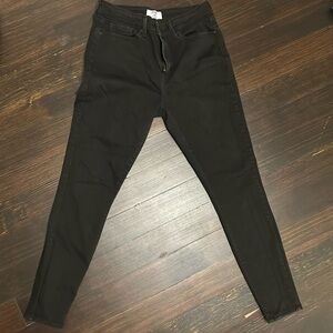 Black skinny jeans